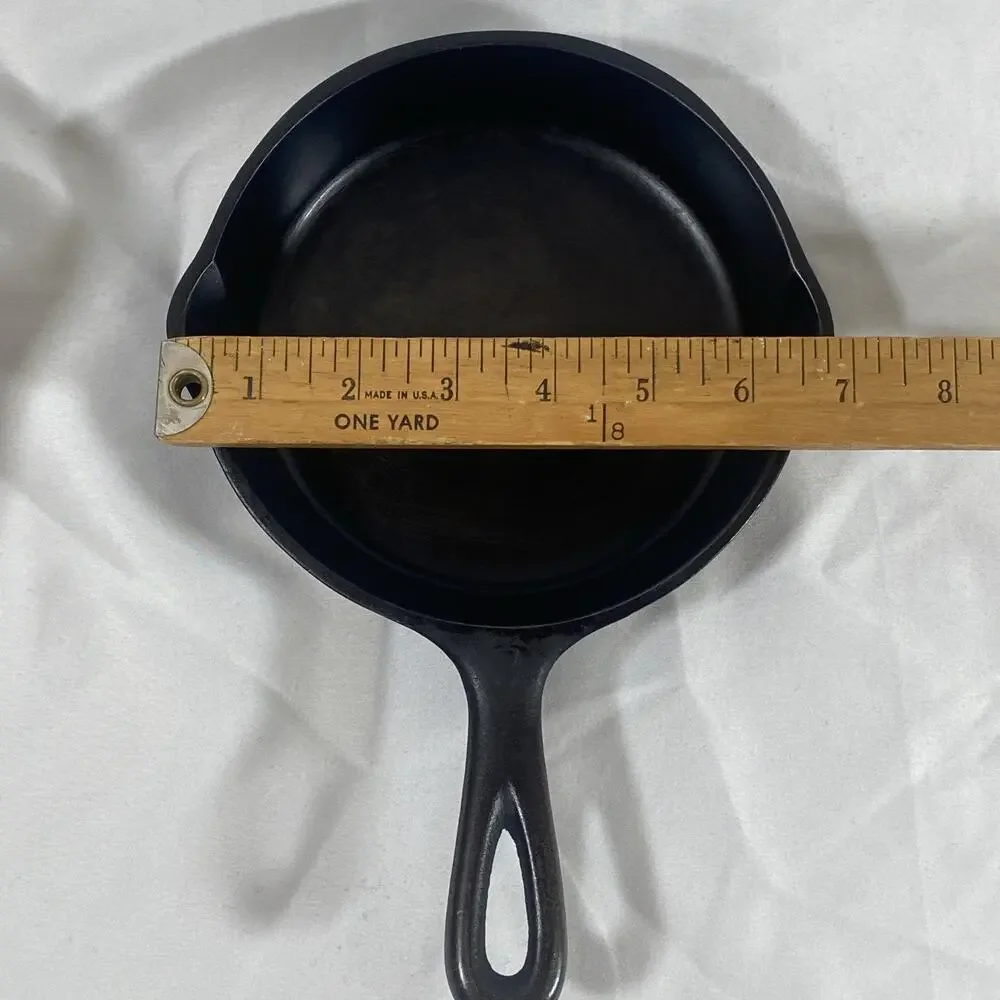 Vintage Wagner Ware Sidney -O- 1053L #3 Cast Iron Skillet 6.5